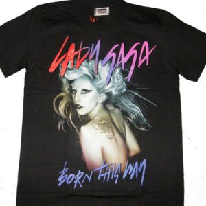 Lady Gaga t-shirt Born This Way size XL