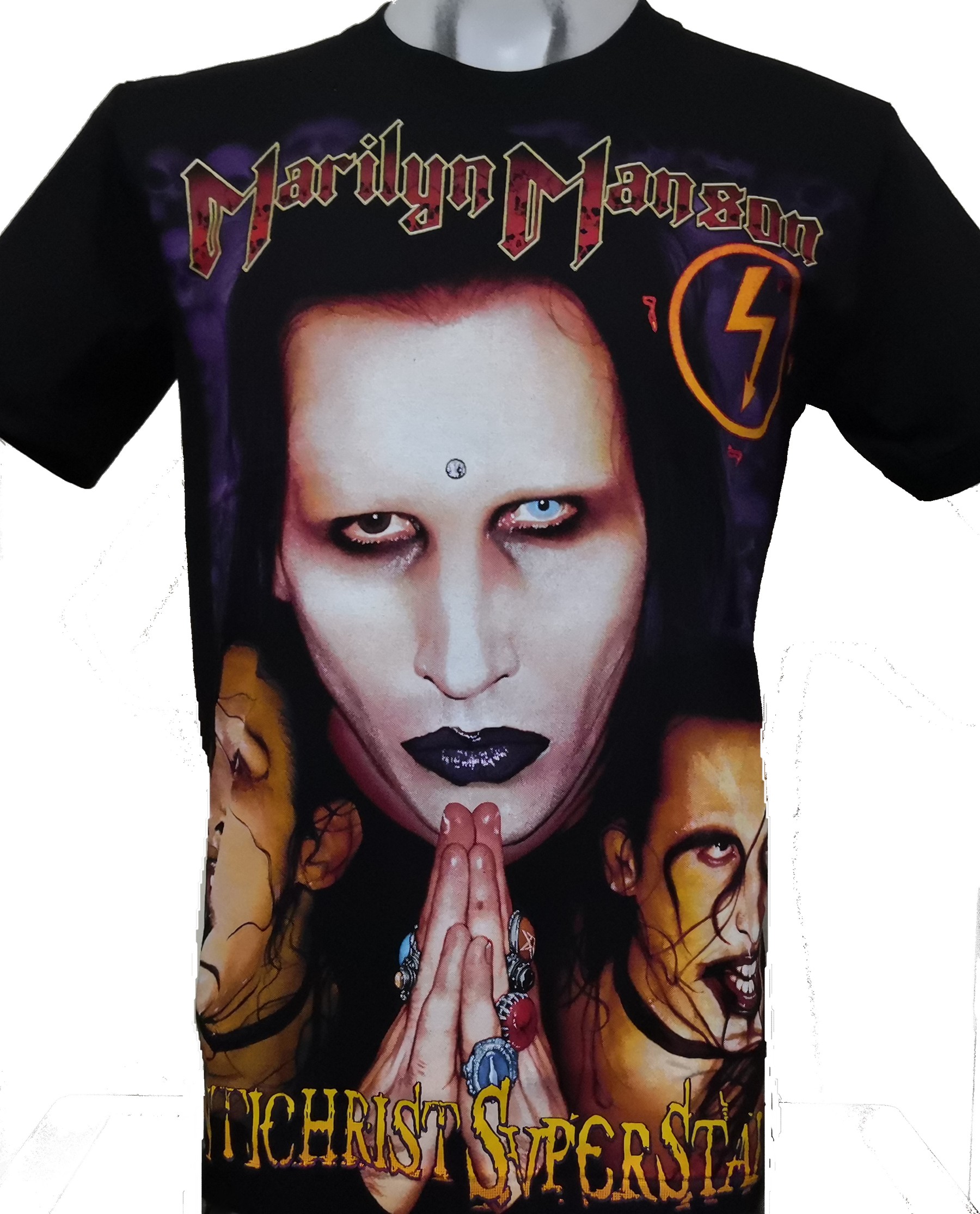 Marilyn Manson Tee身幅50cm