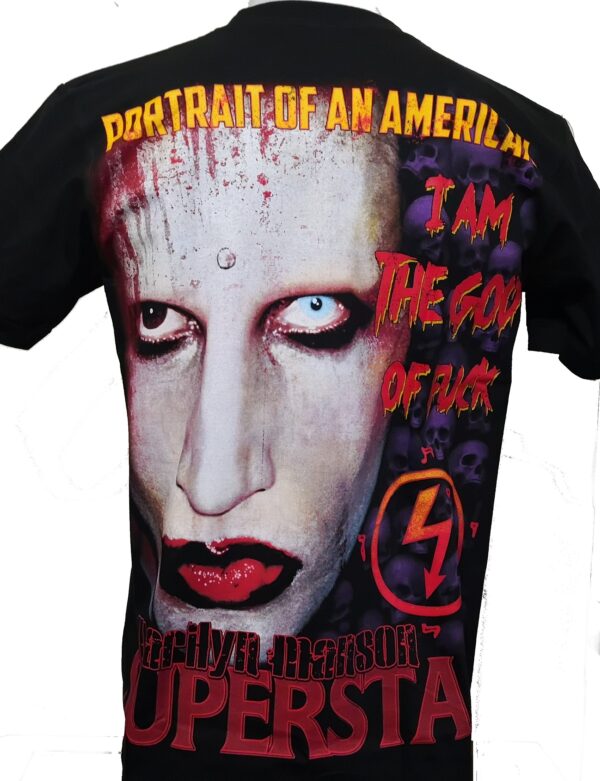 Marilyn Manson t-shirt Antichrist Superstar size M - Image 3