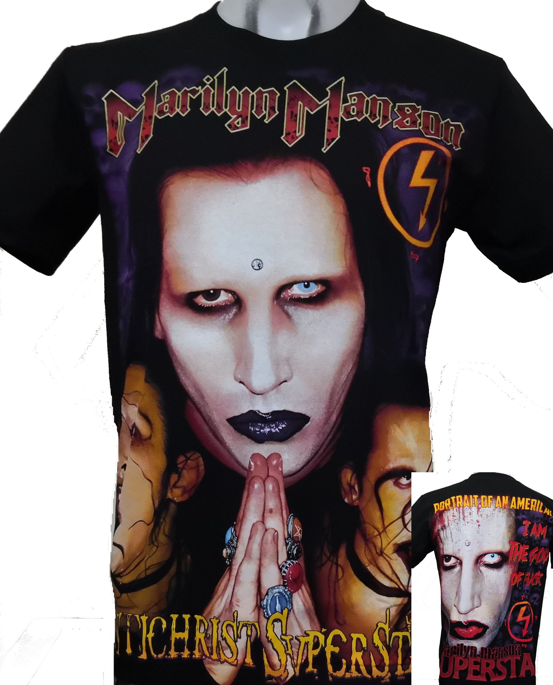 Marilyn Manson t-shirt Antichrist Superstar size XL