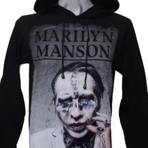 Marilyn Manson long-sleeved t-shirt w/hoodie size M