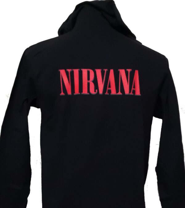 Nirvana long-sleeved t-shirt w/hoodie In Utero size S - Image 2