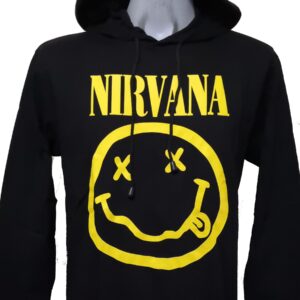 Nirvana long-sleeved t-shirt w/hoodie size L