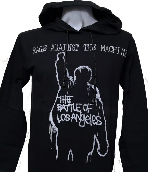 Rage Against The Machine long-sleeved t-shirt w/hoodie The Battle of Los Angeles size S