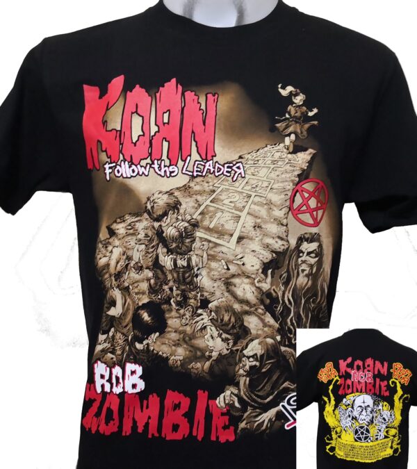 Korn + Rob Zombie t-shirt 1999 Tour size M