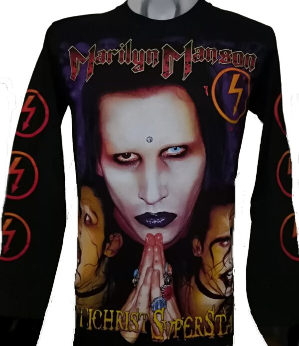 Marilyn Manson long-sleeved t-shirt Antichrist Superstar size XL - Image 2