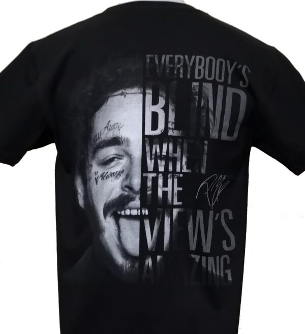 Post Malone t-shirt Everybody's Blind When the View's Amazin' size XXL - Image 3