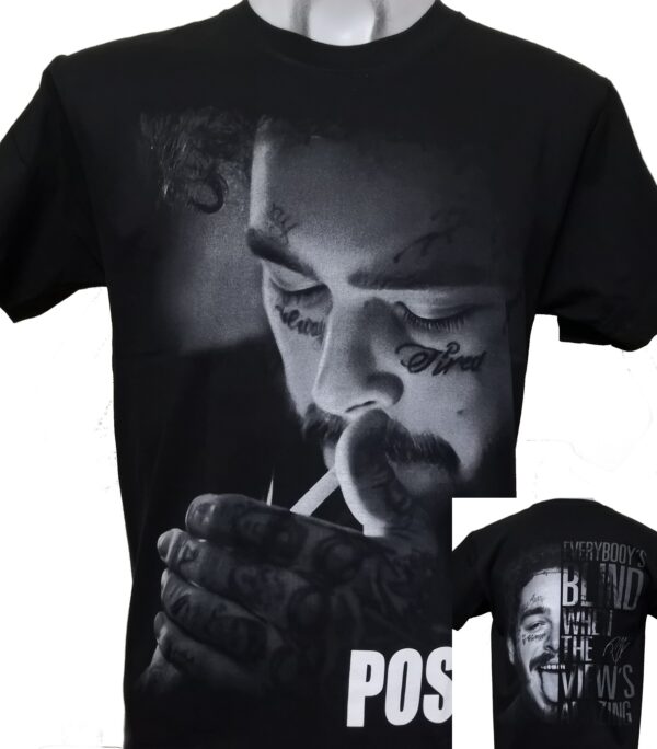 Post Malone t-shirt Everybody's Blind When the View's Amazin' size XXL