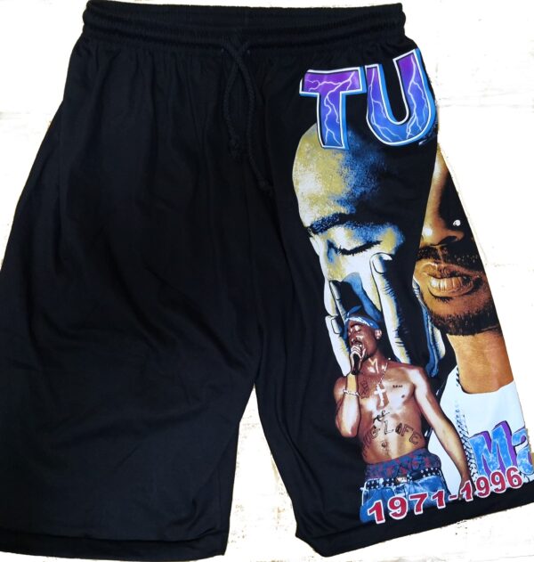 Tupac shorts 2pac - Image 2