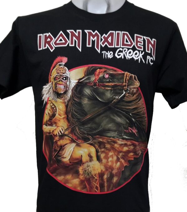 Iron Maiden t-shirt The Greek FC size XL - Image 2