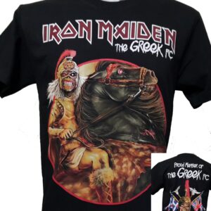 Iron Maiden t-shirt The Greek FC size L