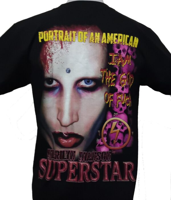 Marilyn Manson t-shirt Antichrist Superstar size M - Image 2