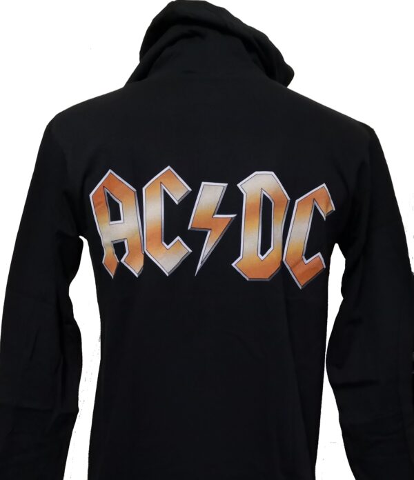 AC/DC long-sleeved t-shirt w/hoodie Live at Donington size M - Image 2