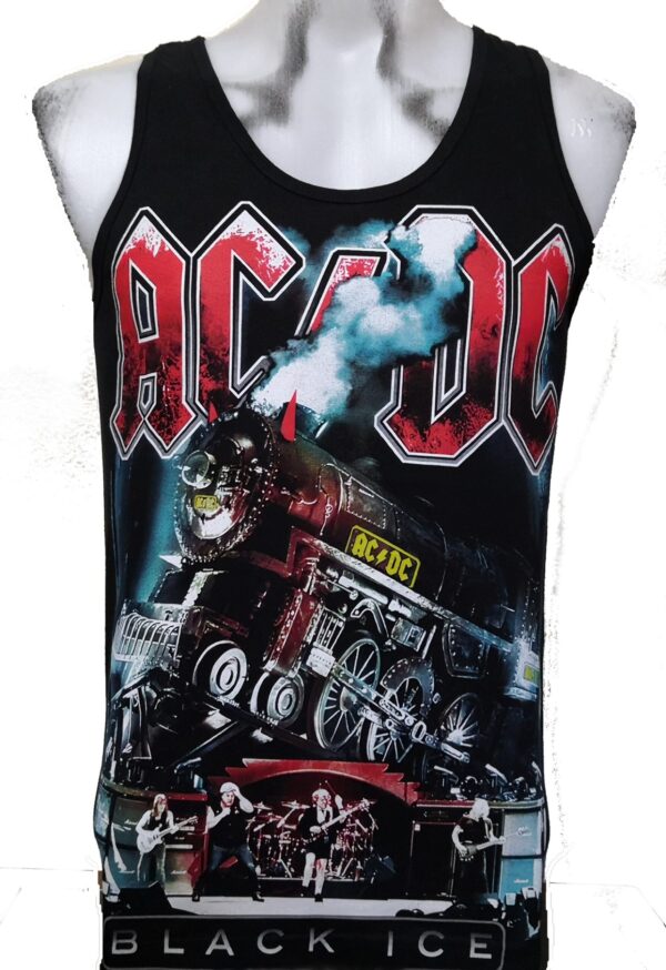 AC/DC tank top Black Ice size M