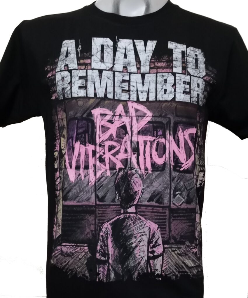 A Day To Remember Tee Shirts A Day To Remember t-shirt Bad Vibrations size M – RoxxBKK