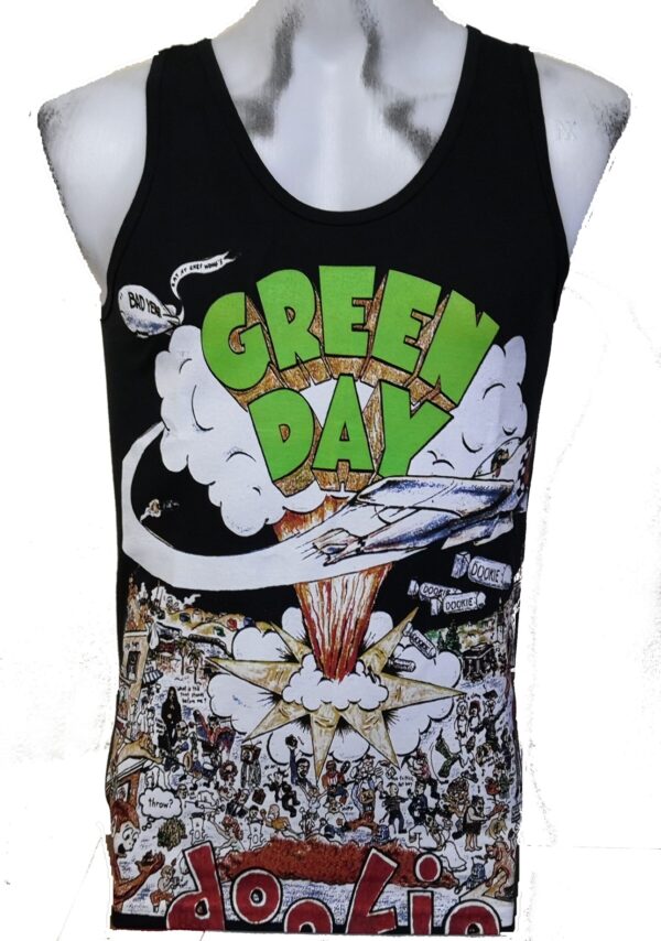 Green Day tank top Dookie size S