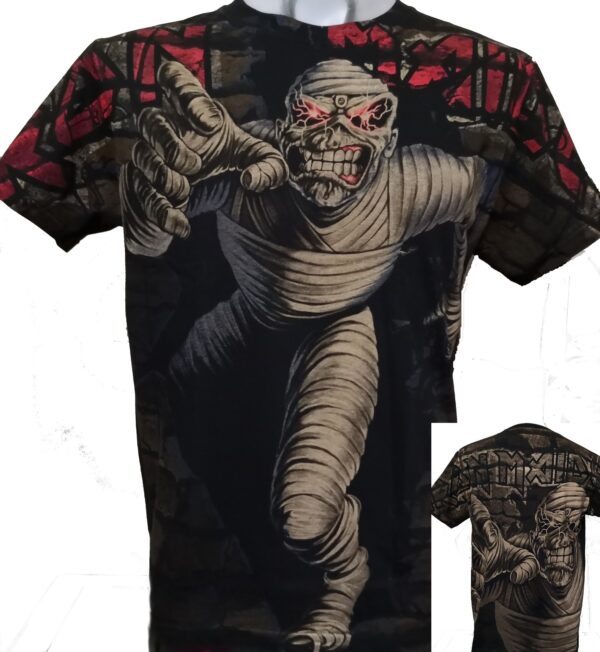 Iron Maiden t-shirt size XL all-over print