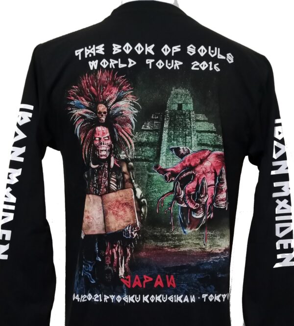 Iron Maiden long-sleeved t-shirt 2016 Tokyo 1st Night size M - Image 3