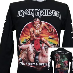 Iron Maiden long-sleeved t-shirt 2016 Tokyo 1st Night size XXL