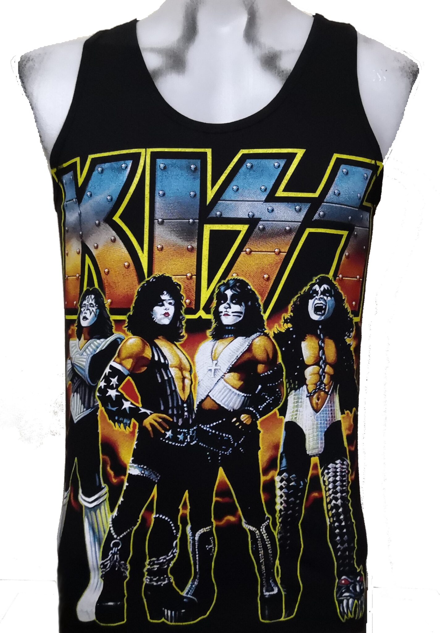 kiss band women's tank top