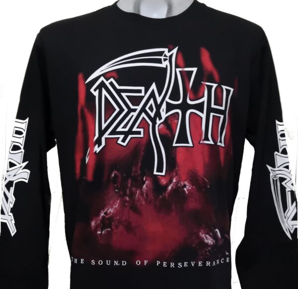 Death long-sleeved t-shirt The Sound of Perseverance size M