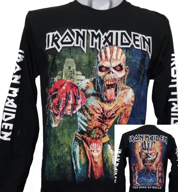 Iron Maiden long-sleeved t-shirt The Book of Souls size L