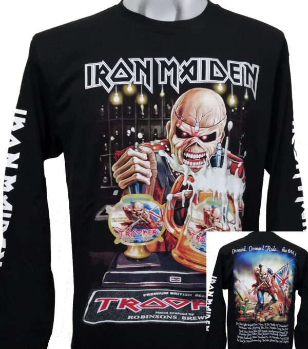 Iron Maiden long-sleeved t-shirt Trooper size S