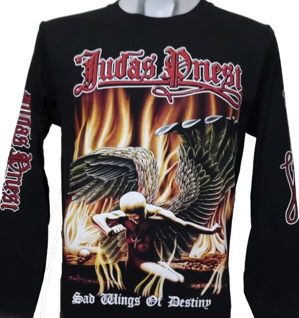 Judas Priest long-sleeved t-shirt Sad Wings of Destiny size L