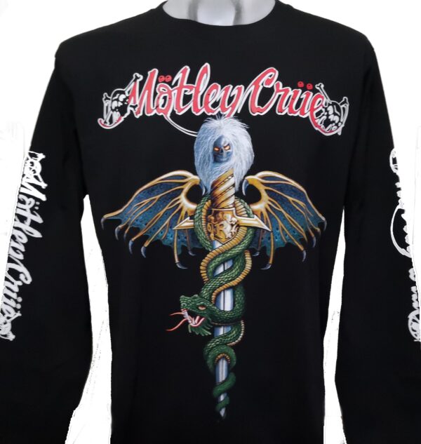 Mötley Crüe long-sleeved t-shirt size XXL