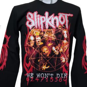 Slipknot long-sleeved t-shirt We Won`t Die size M