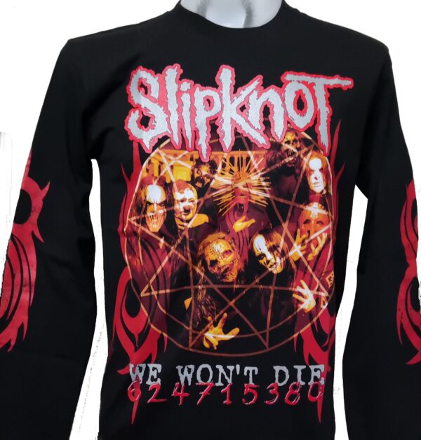 Slipknot long-sleeved t-shirt We Won`t Die size XL