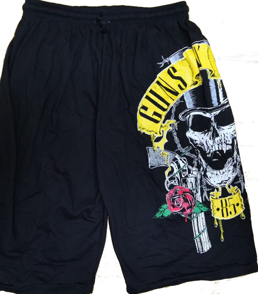 Guns `n` Roses shorts – RoxxBKK