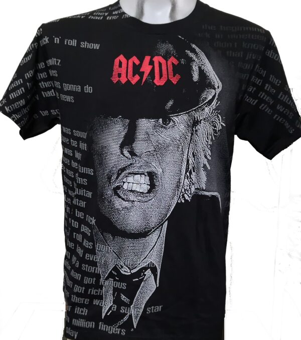 AC/DC t-shirt size XL all-over print - Image 2
