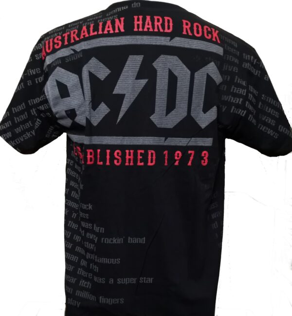 AC/DC t-shirt size XL all-over print - Image 3