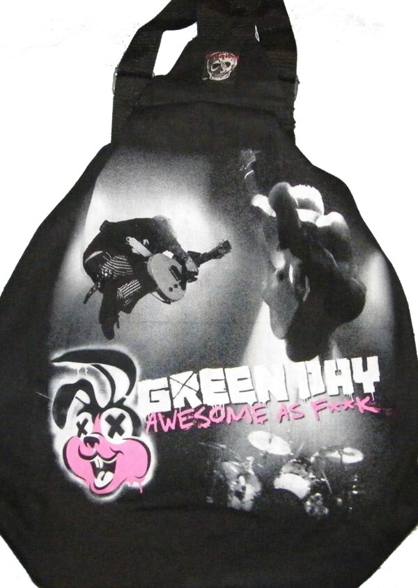 Green Day backpack Awesome as F**k