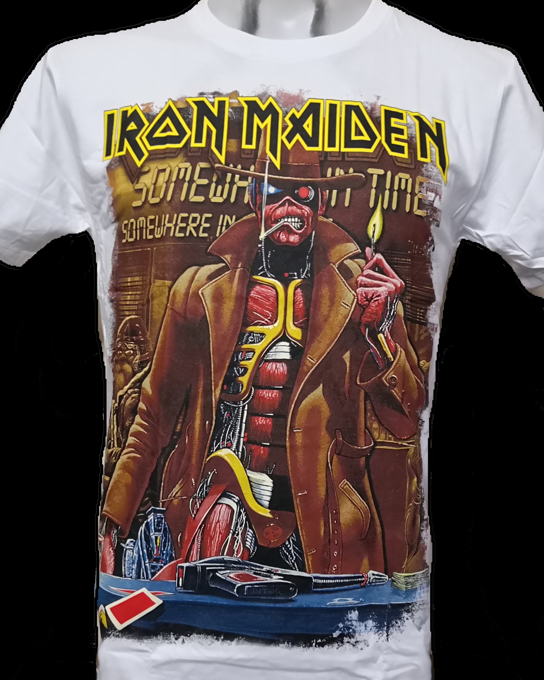 Iron Maiden t-shirt Somewhere in Time size S