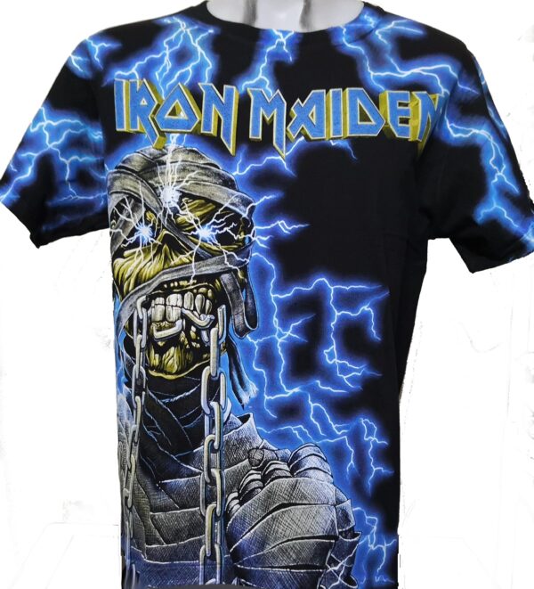 Iron Maiden t-shirt size M all-over print - Image 2