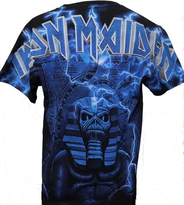 Iron Maiden t-shirt size M all-over print - Image 3