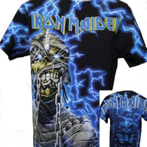 Iron Maiden t-shirt size M all-over print