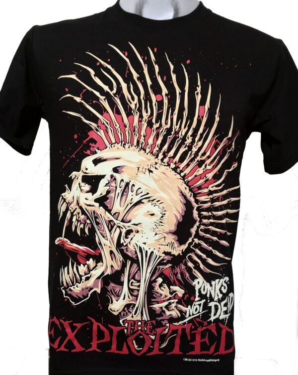 The Exploited t-shirt Punks Not Dead size L