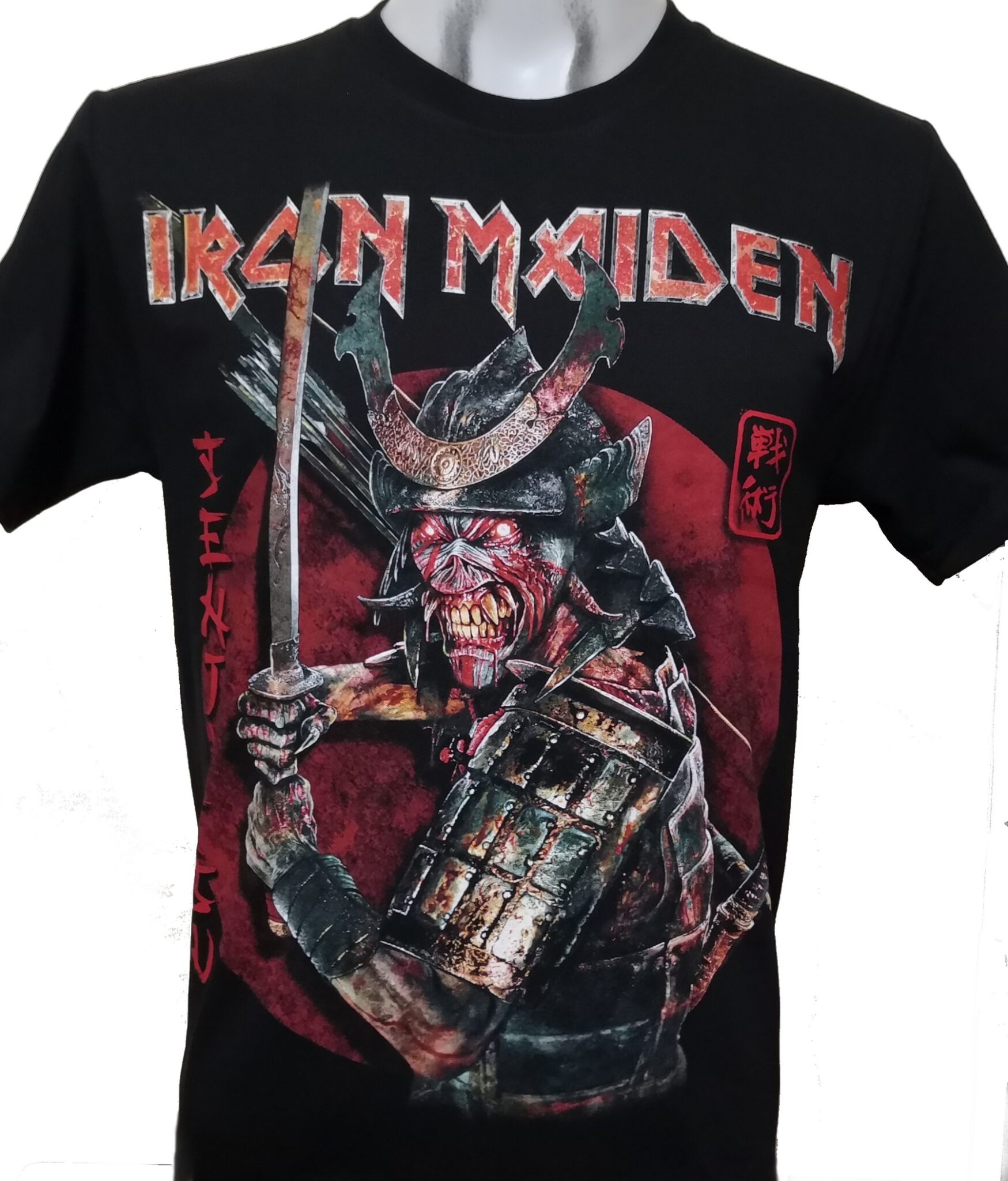 iron maiden senjutsu t shirt