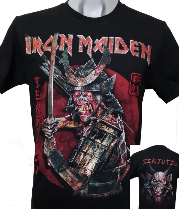 Iron Maiden t-shirt Senjutsu size S