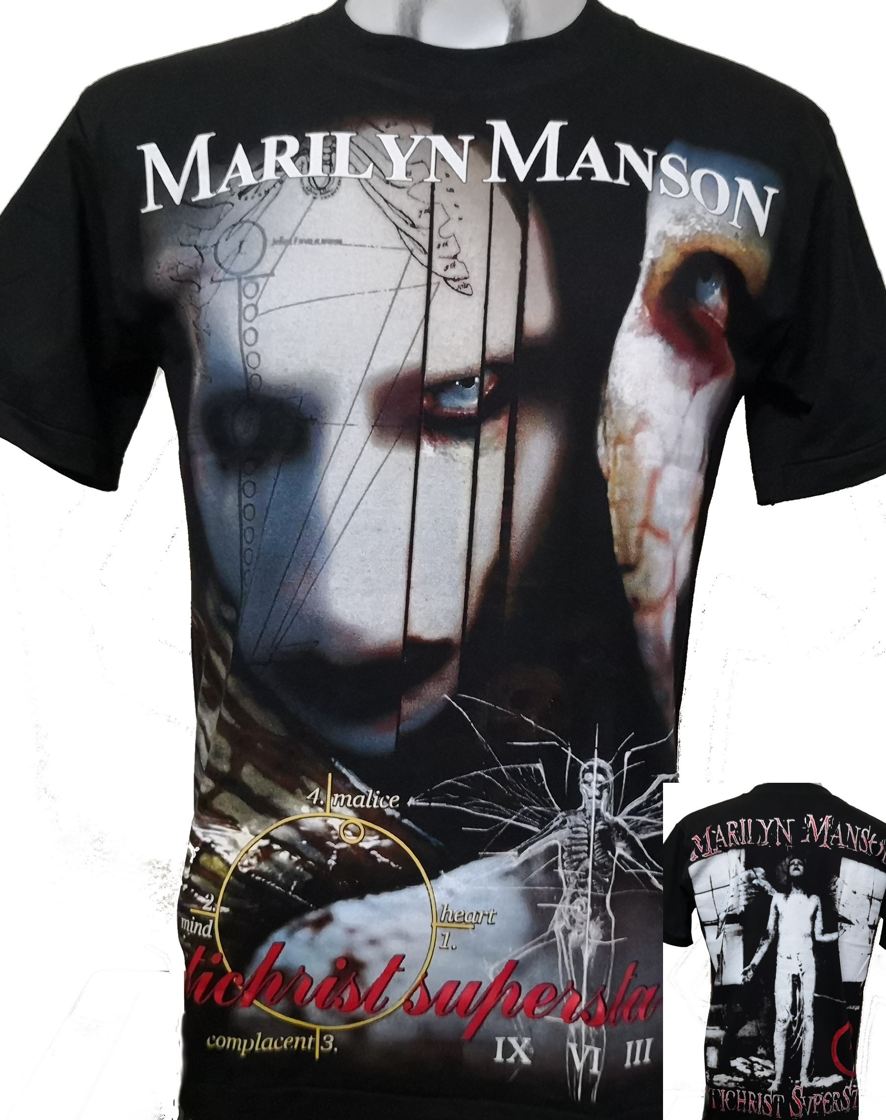 Marilyn Manson t-shirt Antichrist Superstar size XL