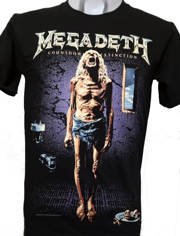 Megadeth t-shirt Countdown to Extinction size L
