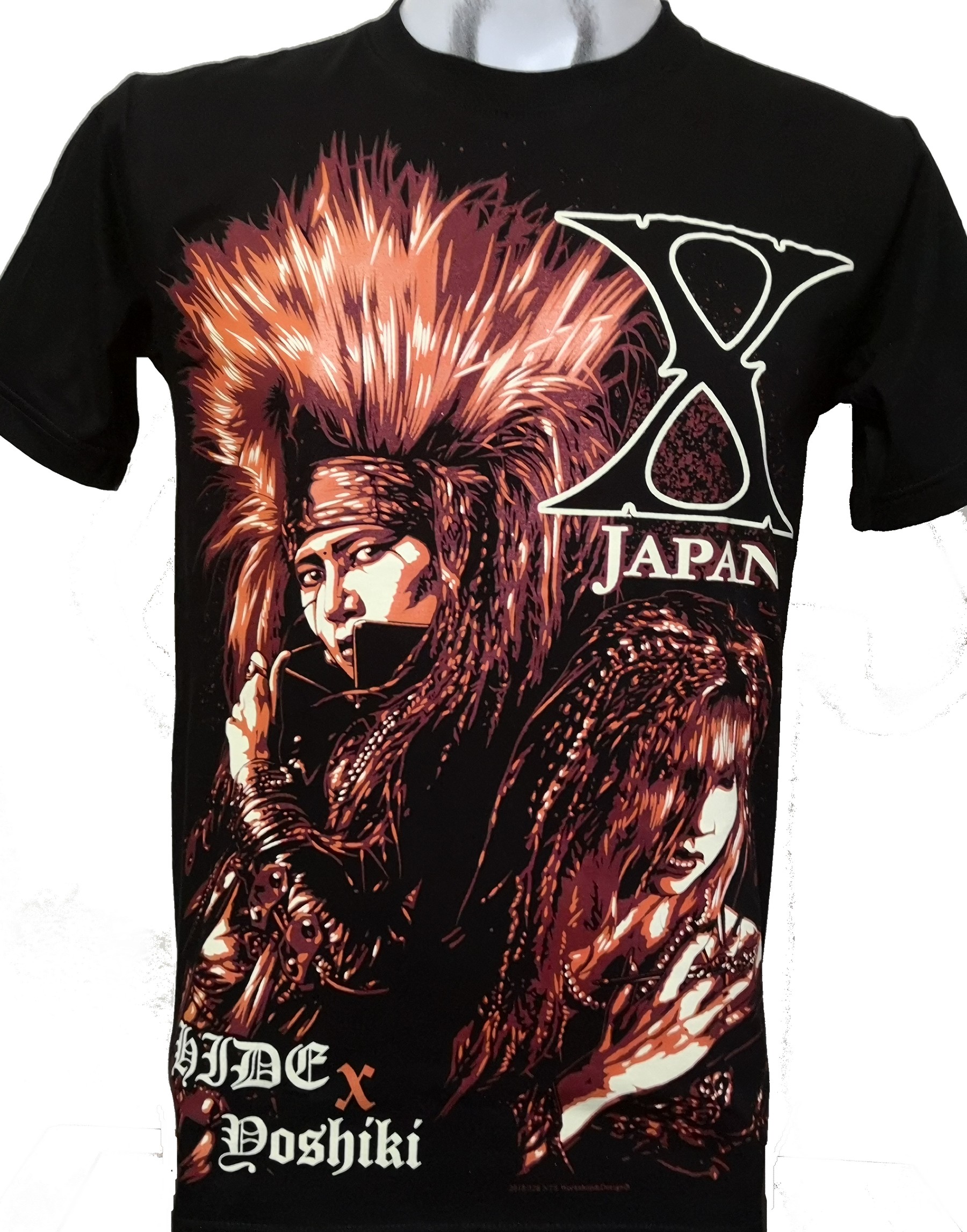 X Japan t-shirt Hide X Yoshiki size M – RoxxBKK