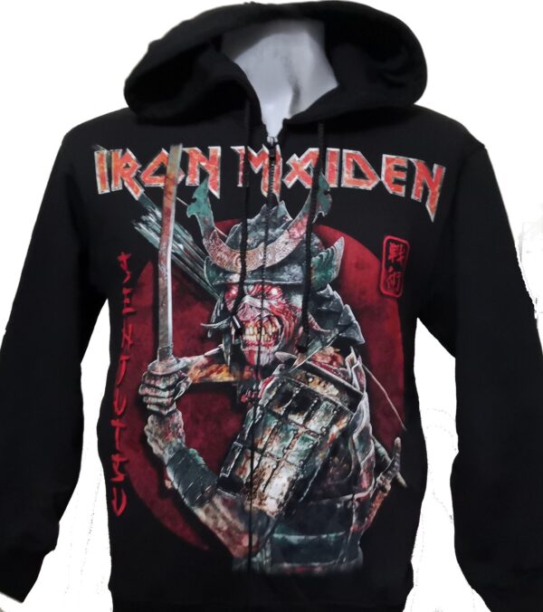 Iron Maiden hoodie/jacket Senjutsu size S