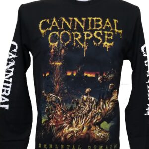 Cannibal Corpse long-sleeved t-shirt A Skeletal Domain size M