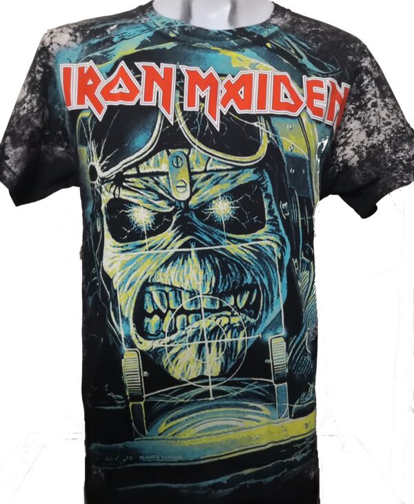 Iron Maiden t-shirt size M all-over print - Image 2