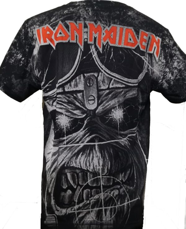 Iron Maiden t-shirt size M all-over print - Image 3