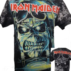 Iron Maiden t-shirt size L all-over print